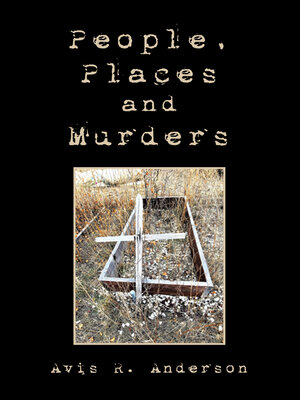 cover image of People, Places and Murders